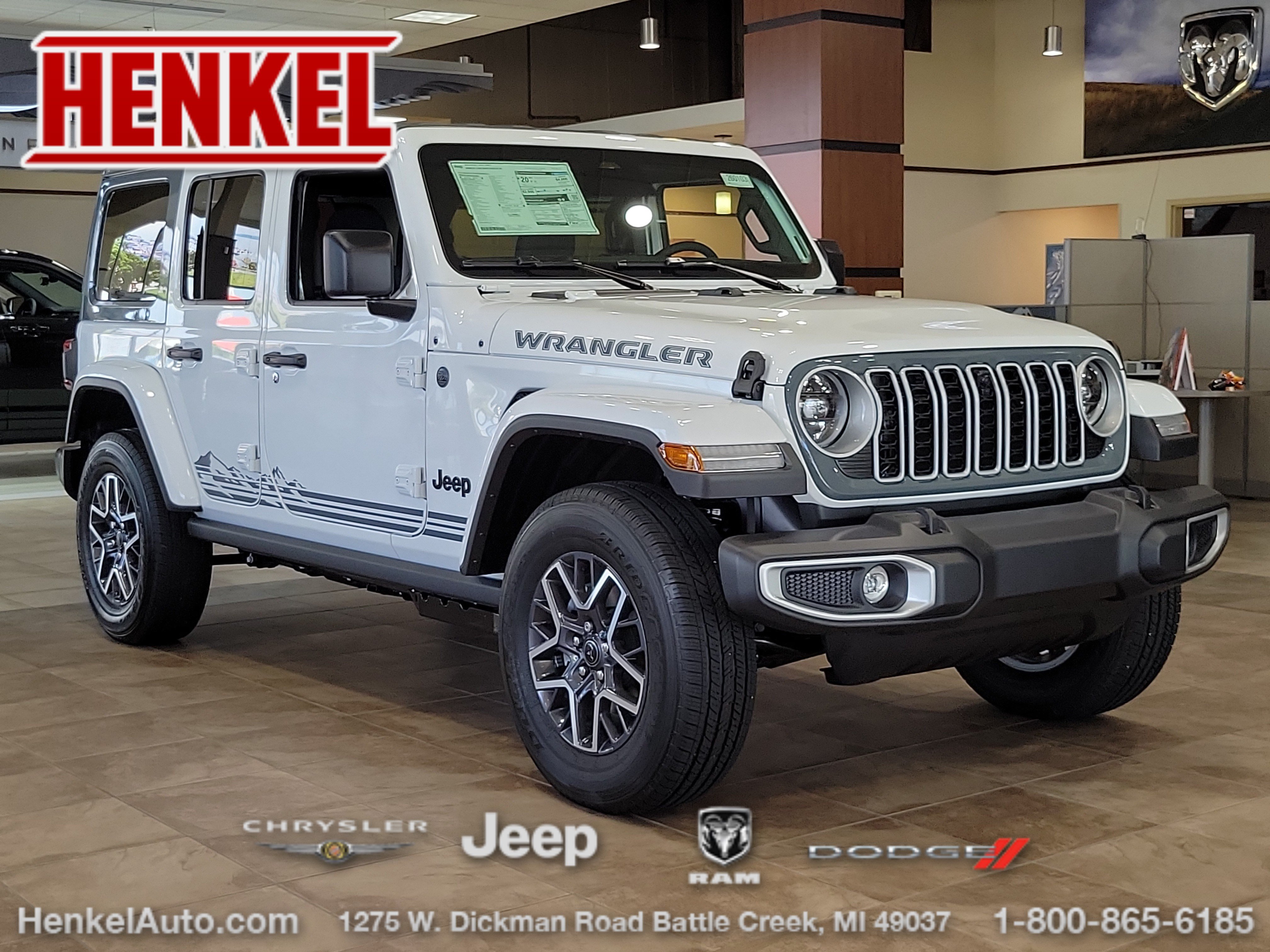 New 2026 Jeep Wrangler Unlimited Sahara AWD/4WD image 1