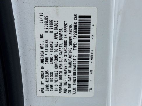 Used 2017 Honda Accord EX-L image 42