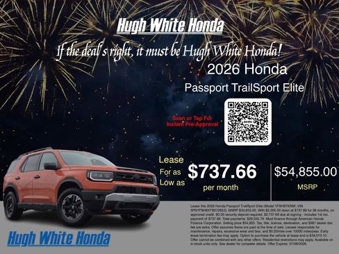 New 2026 Honda Passport TrailSport Elite image 3