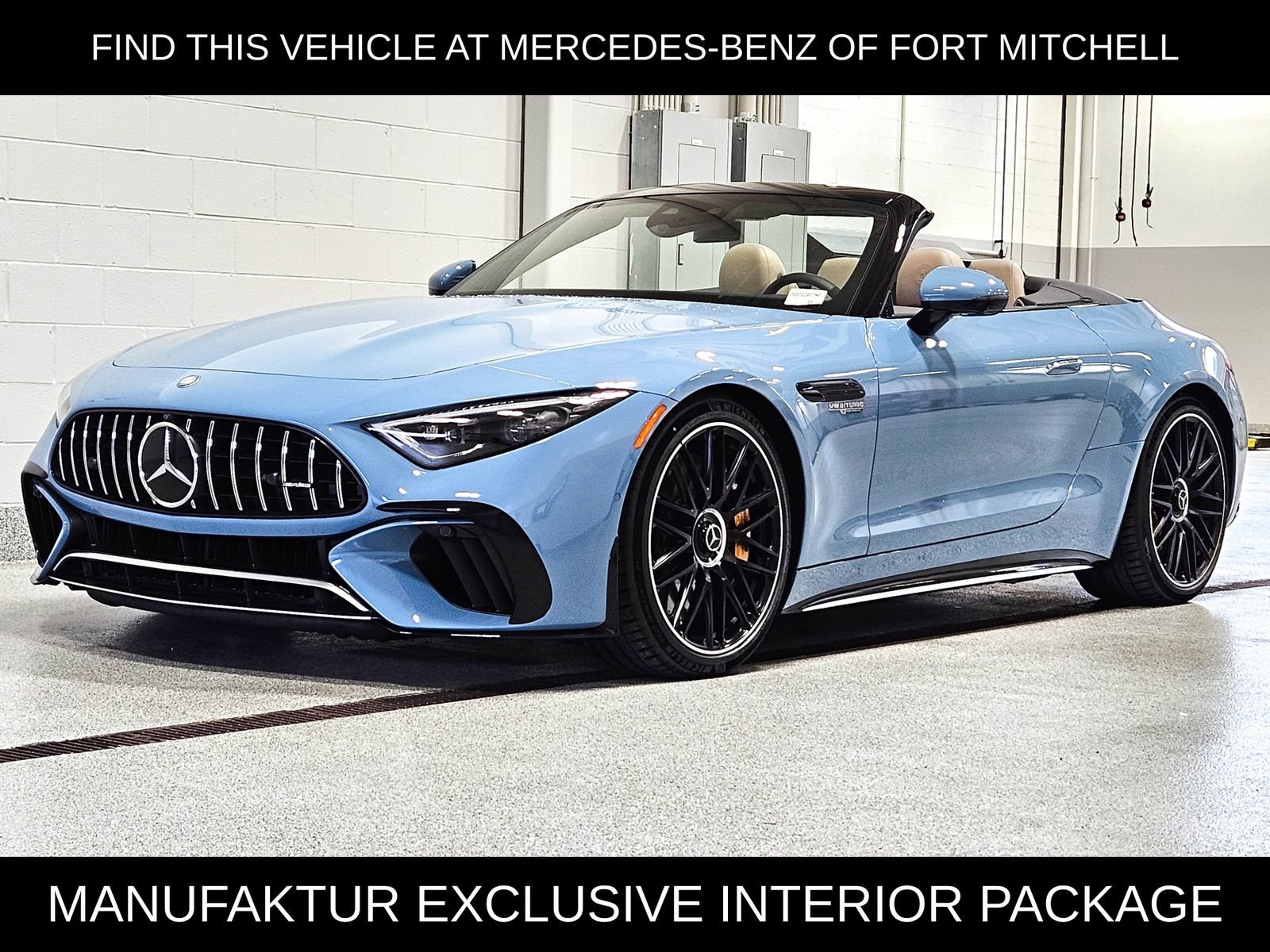 Certified 2025 Mercedes-Benz SL 63 AMG S e Performance 4MATIC w/ Manufactur Interior Package image 1