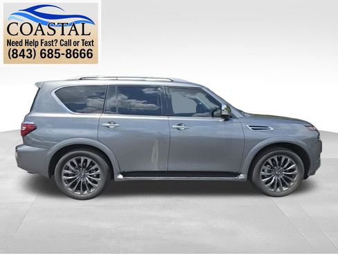 Used 2023 Nissan Armada Platinum w/ Captain's Chairs Package RWD image 13