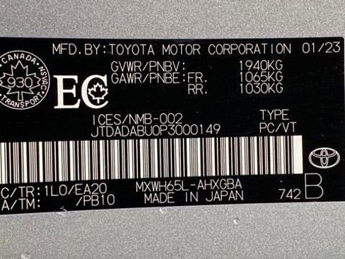 Used 2023 Toyota Prius LE image 37