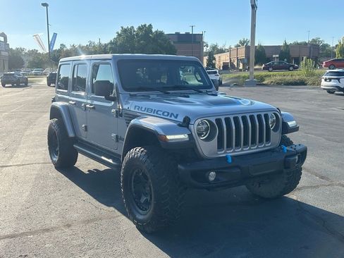 Used 2021 Jeep Wrangler Unlimited Rubicon 4xe w/ Steel Bumper Group image 11