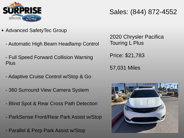 Used 2020 Chrysler Pacifica Touring-L Plus FWD image 20