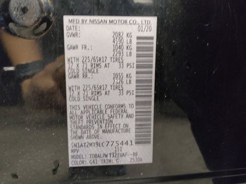 Used 2020 Nissan Rogue S w/ Special Edition Package FWD image 33