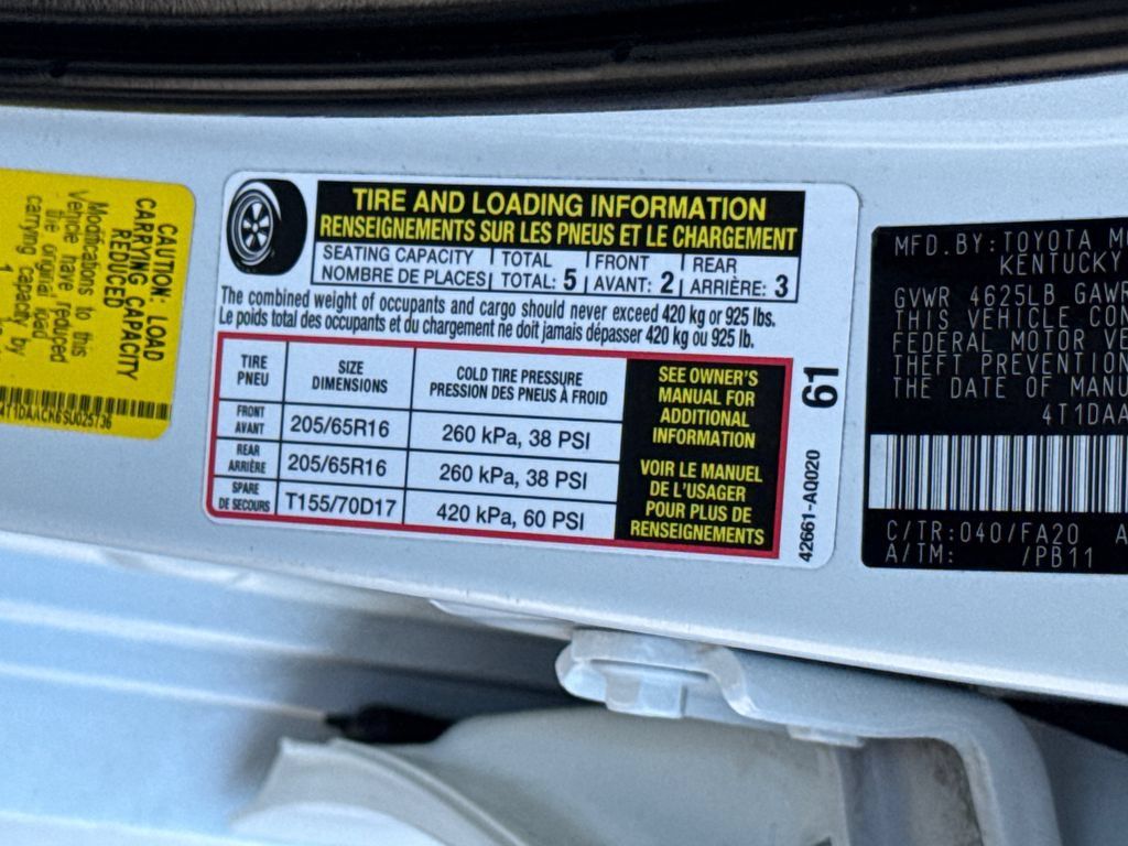 Used 2025 Toyota Camry LE FWD image 46