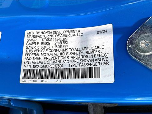 Used 2024 Honda Civic Sport image 8