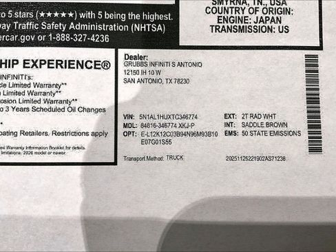 New 2026 INFINITI QX60 Autograph image 43