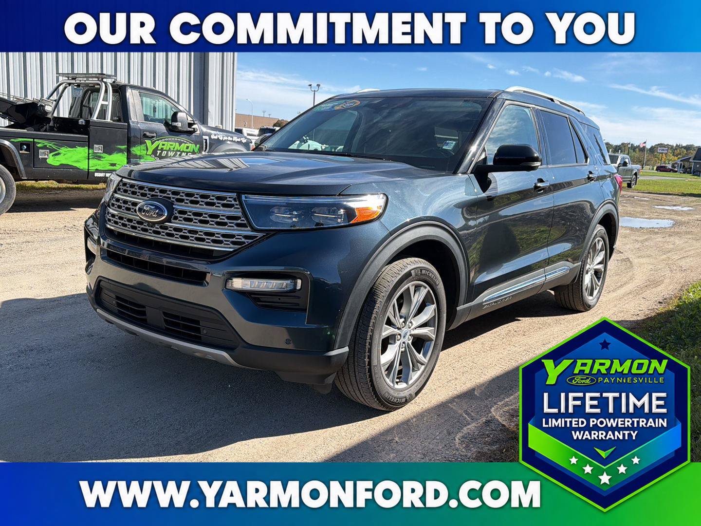 Used 2023 Ford Explorer Limited w/ Limited Technology Package AWD/4WD image 1