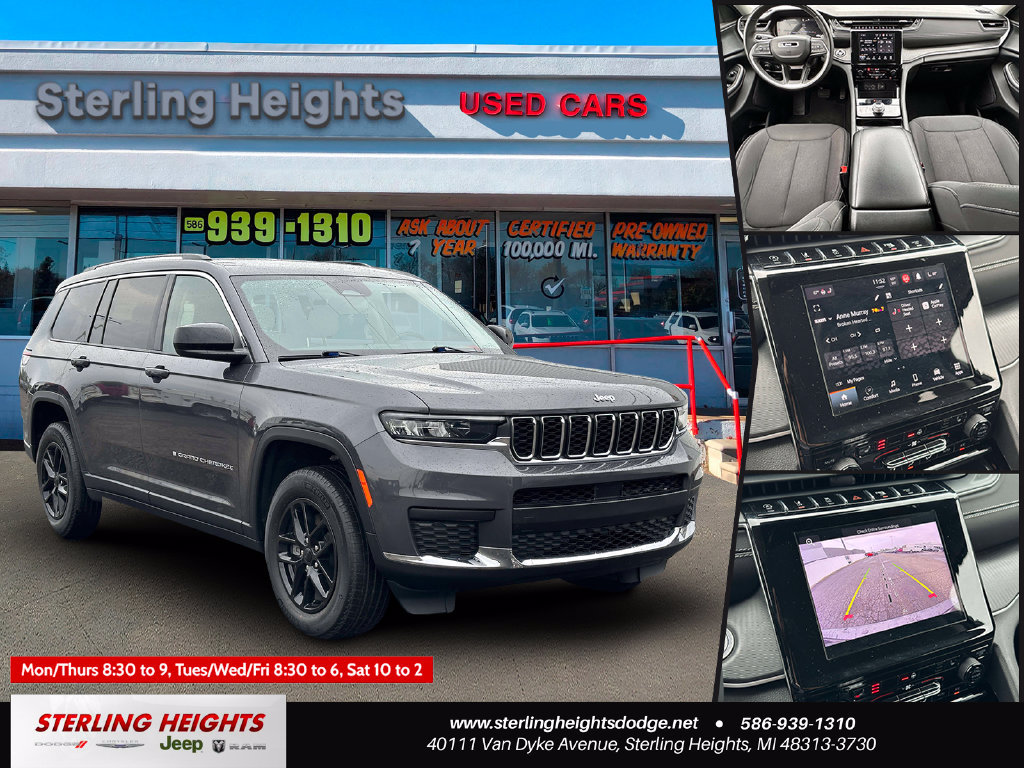 Used 2023 Jeep Grand Cherokee L Laredo w/ Luxury Tech Group I AWD/4WD image 1