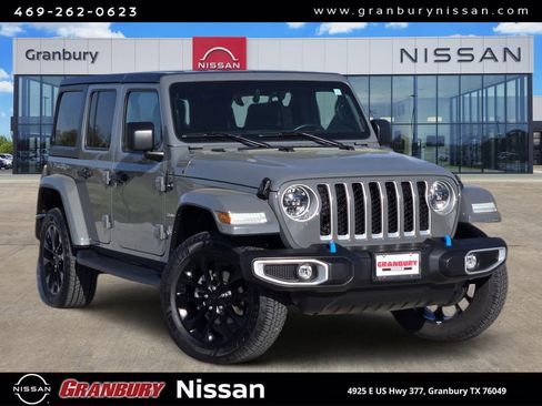 Used 2023 Jeep Wrangler Unlimited Sahara w/ Cold Weather Group image 1