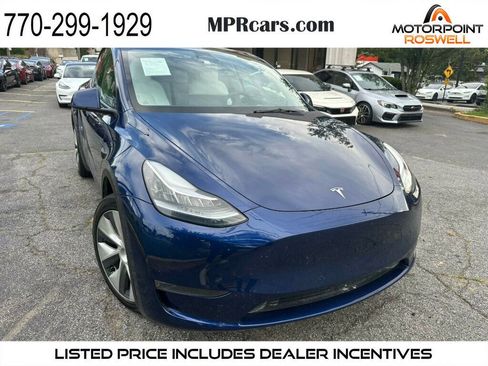 Used 2023 Tesla Model Y Long Range AWD/4WD image 1