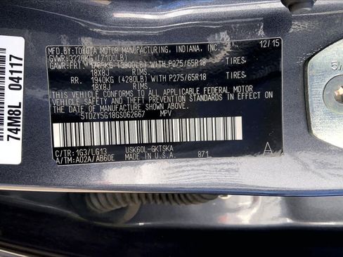 Used 2016 Toyota Sequoia SR5 image 34