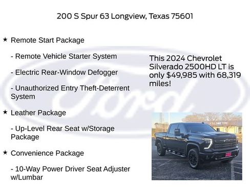 Used 2024 Chevrolet Silverado 2500 LT w/ Midnight Edition image 25