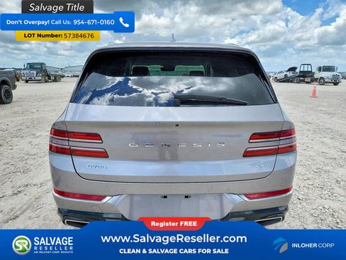 Used 2022 Genesis GV80 2.5T w/ Prestige Package 04 AWD/4WD image 8