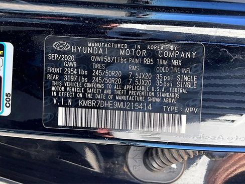 Used 2021 Hyundai Palisade Calligraphy image 33