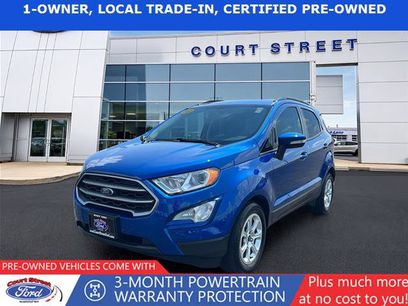 Certified 2018 Ford EcoSport SE