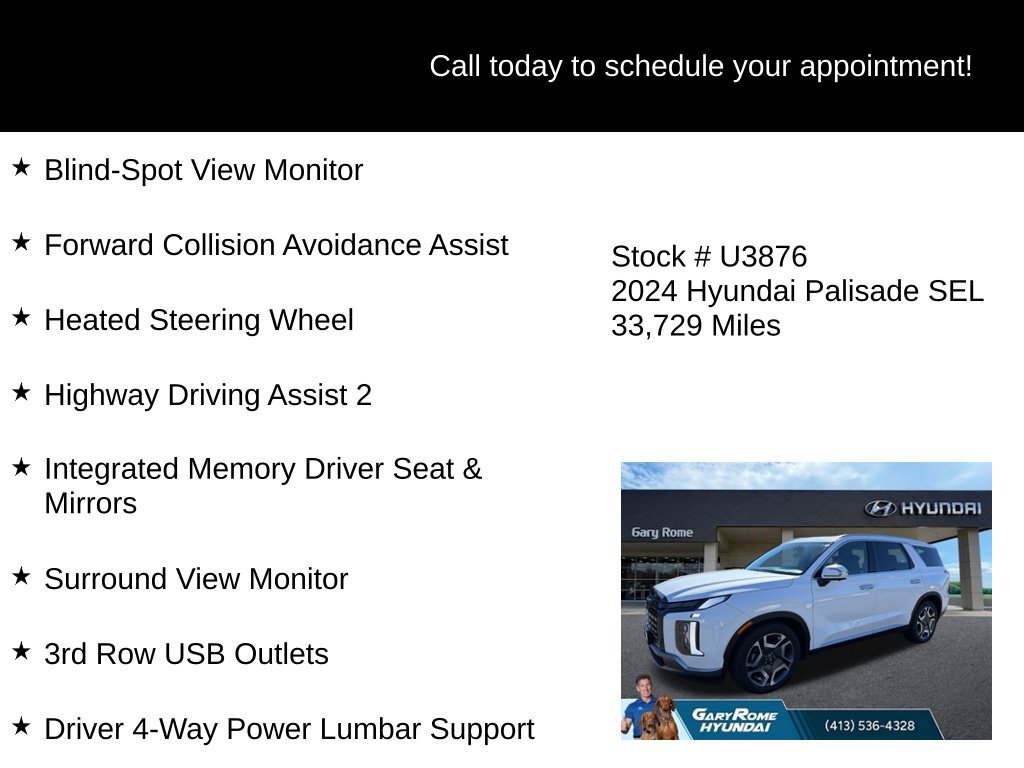 Used 2024 Hyundai Palisade SEL w/ Premium Package AWD/4WD image 18