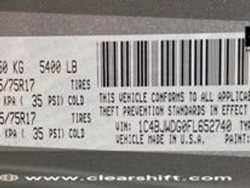 Used 2015 Jeep Wrangler Unlimited Sport w/ Quick Order Package 24S AWD/4WD image 52