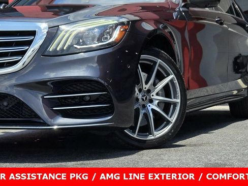 Used 2019 Mercedes-Benz S 560 S 560 w/ AMG Line Exterior image 3