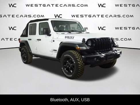 Used 2021 Jeep Wrangler Unlimited Sport AWD/4WD image 2