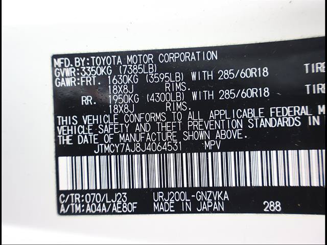 Used 2018 Toyota Land Cruiser AWD/4WD image 13
