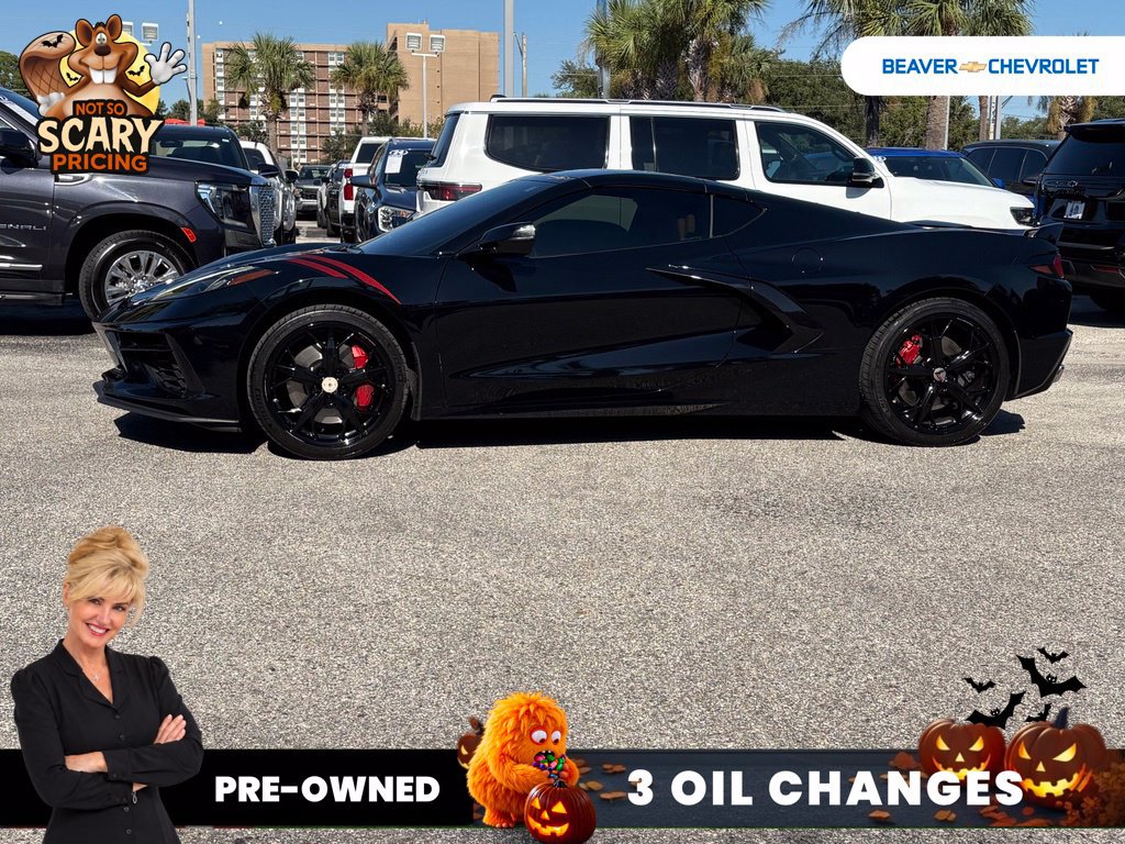 Used 2021 Chevrolet Corvette Stingray Preferred Cpe w/ Z51 Performance Package RWD image 4