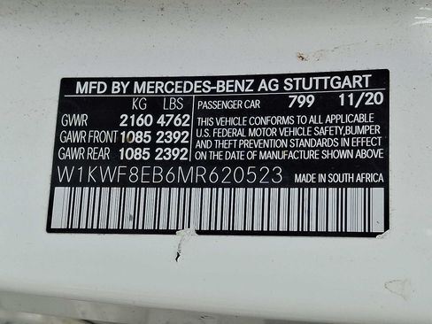 Certified 2021 Mercedes-Benz C 300 4MATIC Sedan image 25