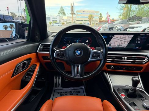 Used 2023 BMW M3 w/ M Carbon Exterior Package RWD image 19