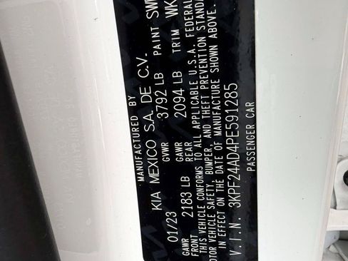 Used 2023 Kia Forte LXS FWD image 16