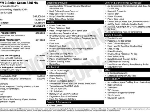 Used 2026 BMW 330i Sedan w/ M Sport Package image 24
