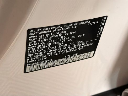 Used 2019 Volkswagen Atlas SEL Premium image 35