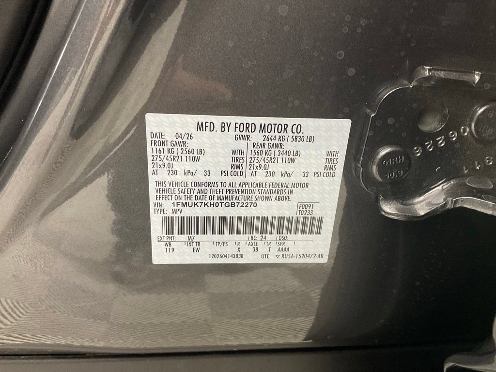 New 2026 Ford Explorer ST-Line w/ ST-Line Street Pack RWD image 28