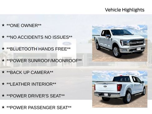 Used 2024 Ford F150 Lariat w/ Tow/Haul Package AWD/4WD image 6