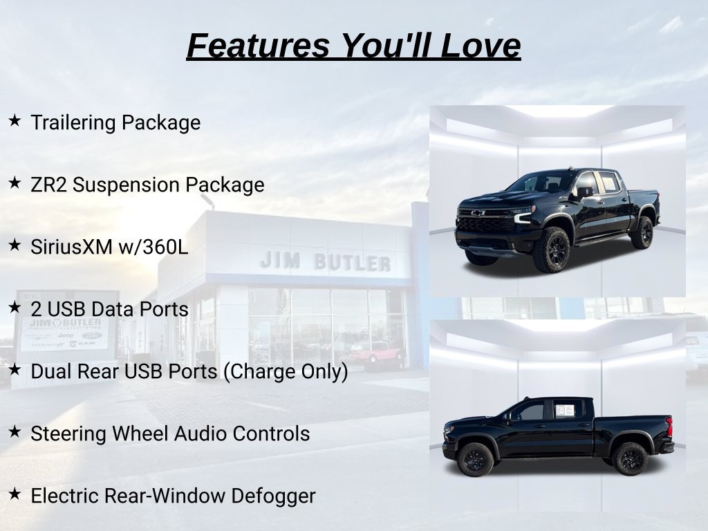 Used 2024 Chevrolet Silverado 1500 ZR2 w/ Technology Package AWD/4WD image 34