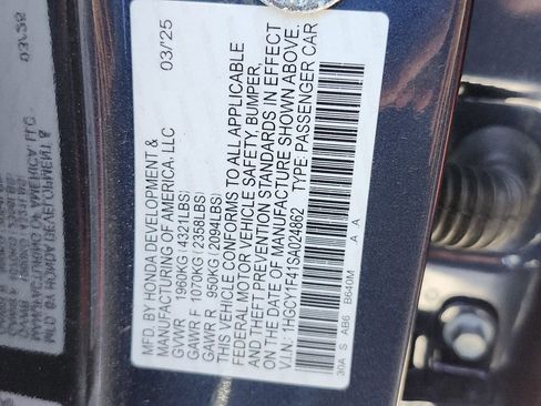 Used 2025 Honda Accord SE image 13
