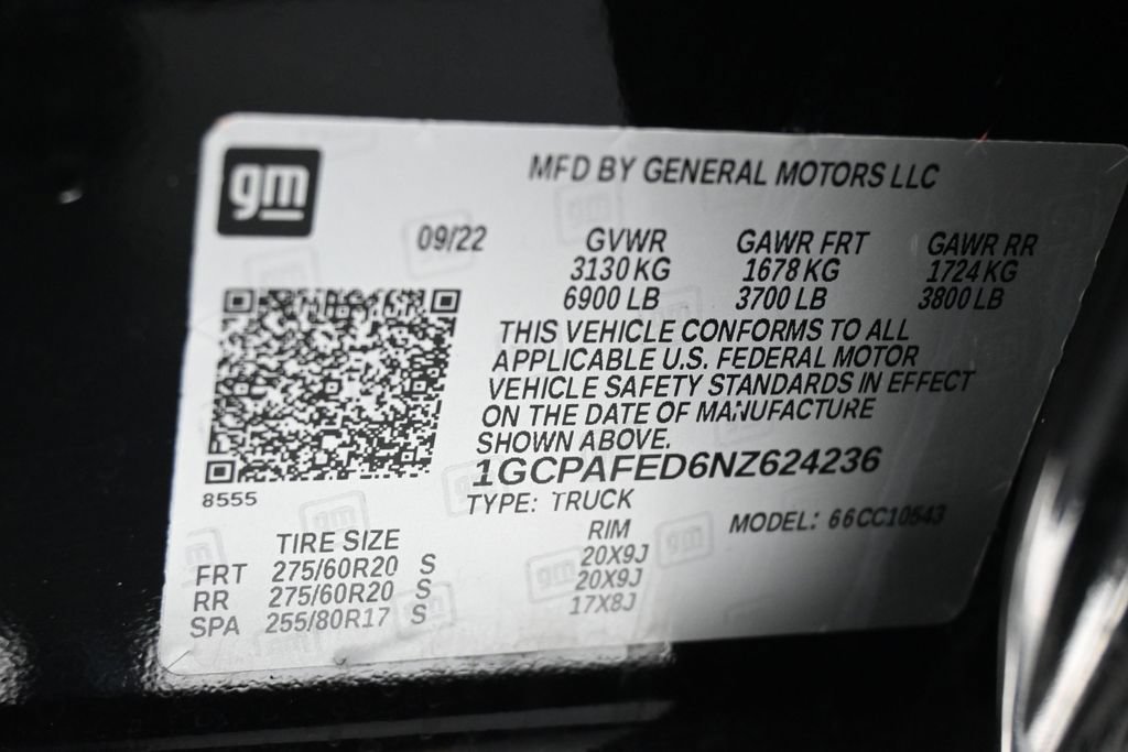 Used 2022 Chevrolet Silverado 1500 High Country RWD image 16