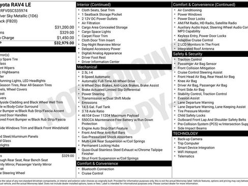 Used 2025 Toyota RAV4 LE image 4