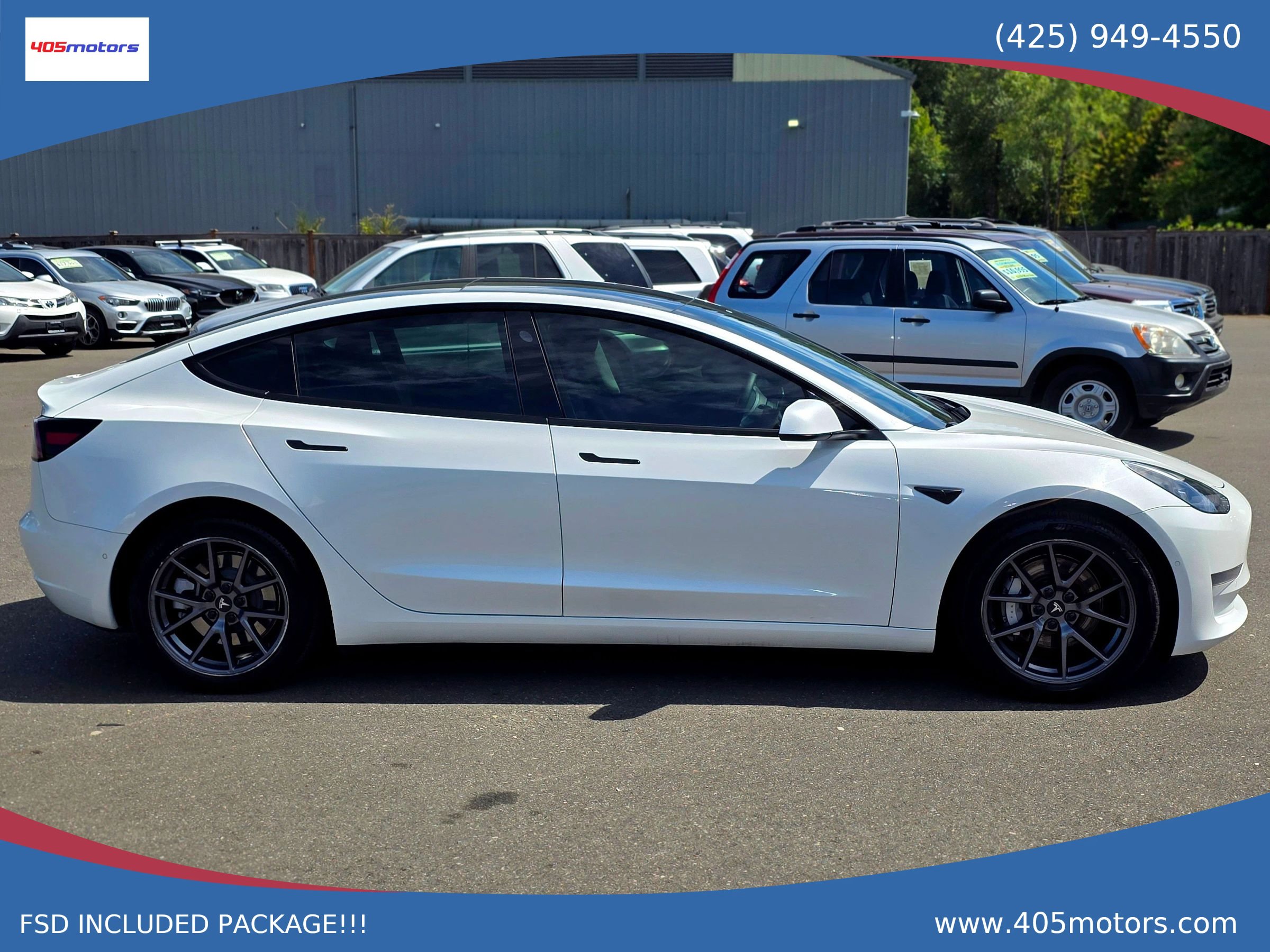 Used 2021 Tesla Model 3 Standard Range Plus RWD image 9