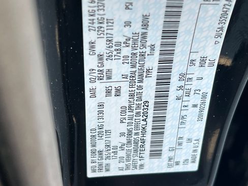 Used 2019 Ford Ranger XLT w/ Equipment Group 302A Luxury image 29