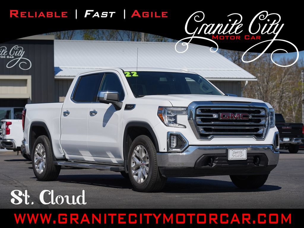 Used 2022 GMC Sierra 1500 SLT w/ SLT Premium Package AWD/4WD image 1