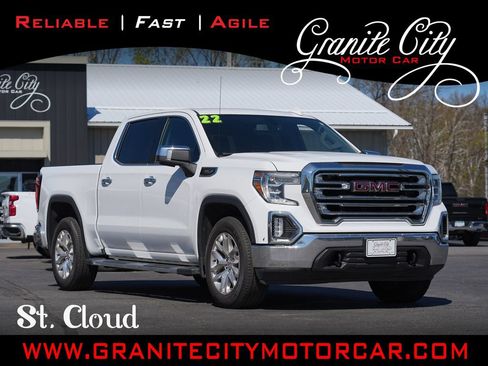 Used 2022 GMC Sierra 1500 SLT w/ SLT Premium Package AWD/4WD image 1
