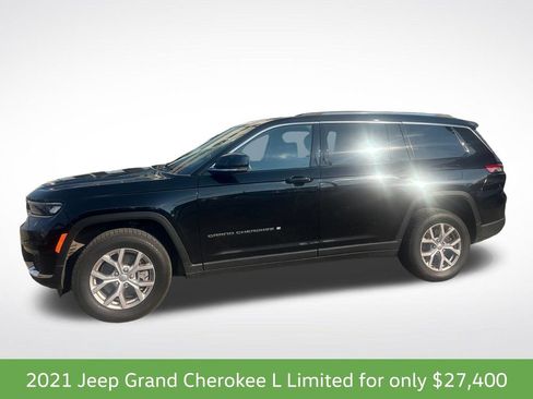Used 2021 Jeep Grand Cherokee L Limited AWD/4WD image 2