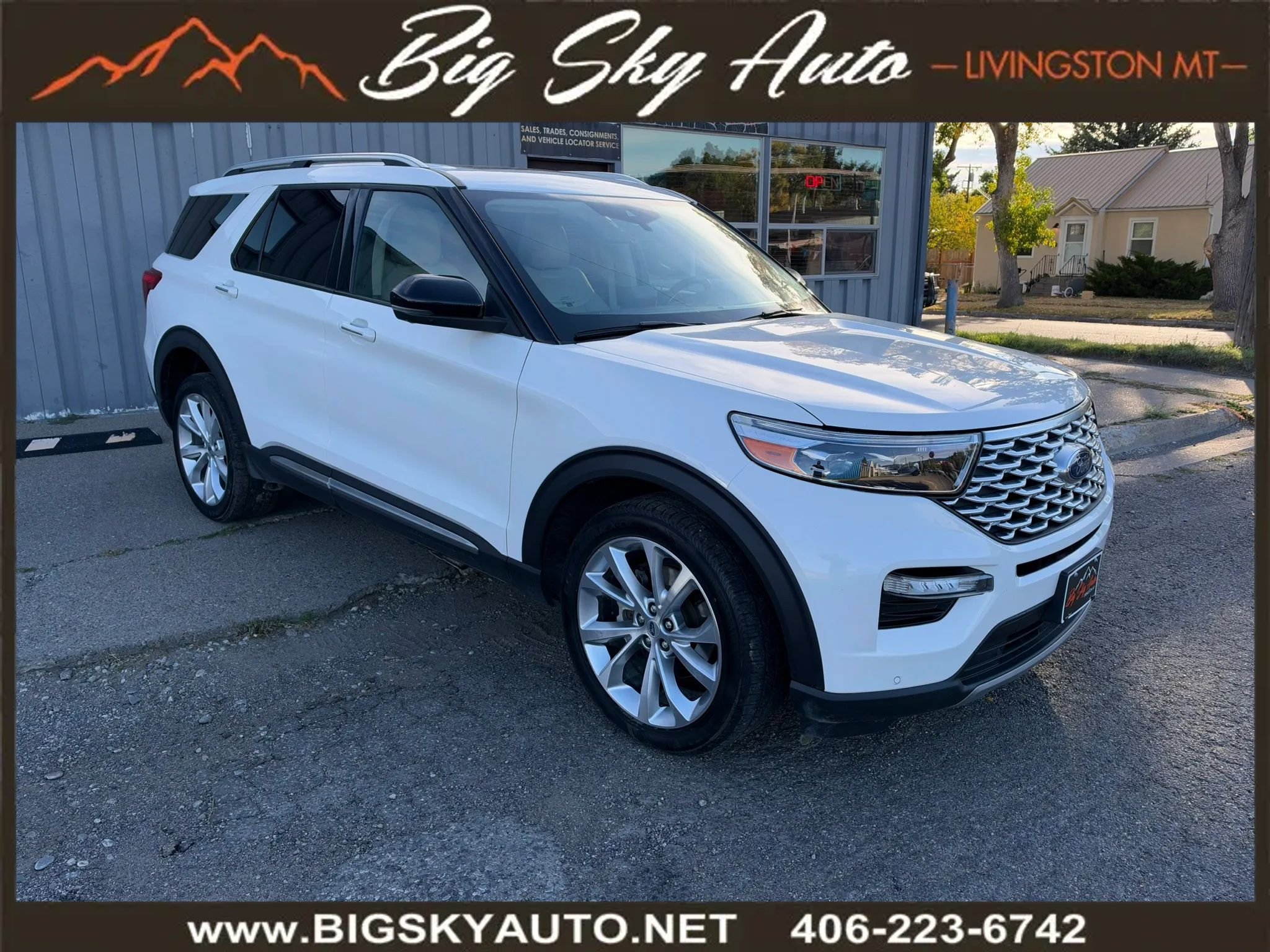 Used 2022 Ford Explorer Platinum w/ Equipment Group 601A AWD/4WD image 1