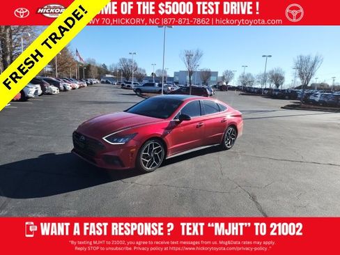 Used 2021 Hyundai Sonata N Line w/ Preferred Accessory Package image 1