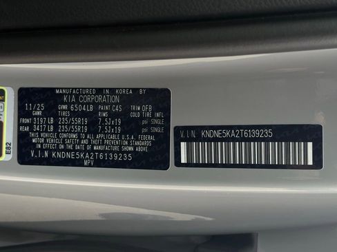 New 2026 Kia Carnival SX Prestige image 34