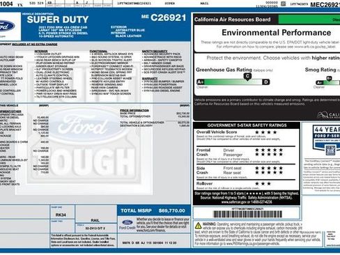 Used 2021 Ford F250 Lariat w/ Chrome Package image 48