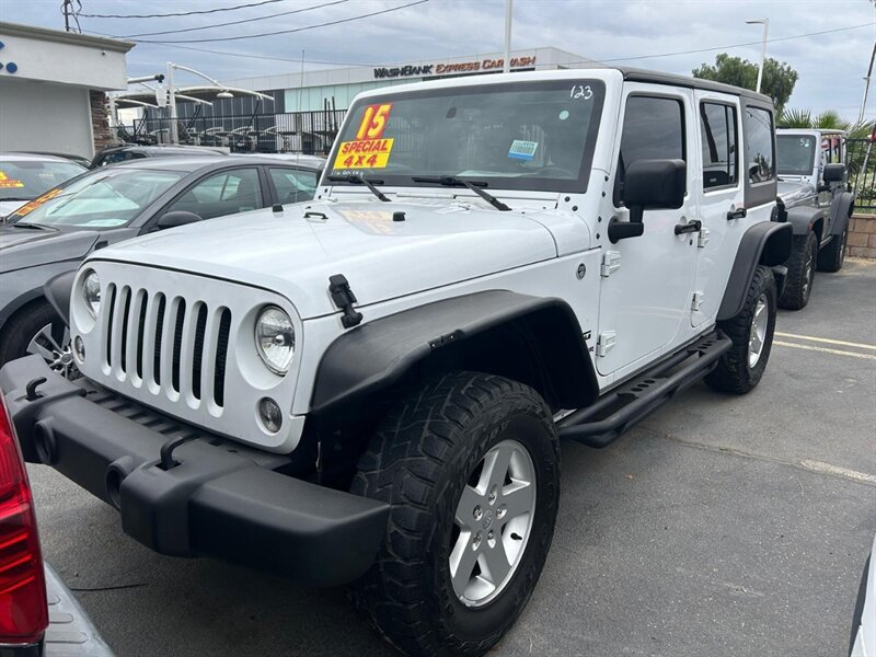 Used 2015 Jeep Wrangler Unlimited Sport w/ Quick Order Package 24S AWD/4WD image 9