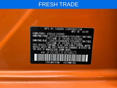 Used 2020 Subaru Crosstrek 2.0i Premium w/ Moonroof Package 1 image 30