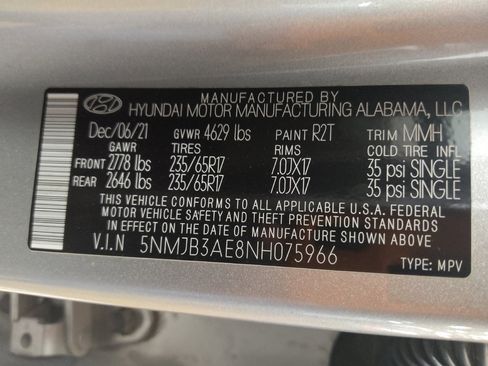 Used 2022 Hyundai Tucson SEL image 33